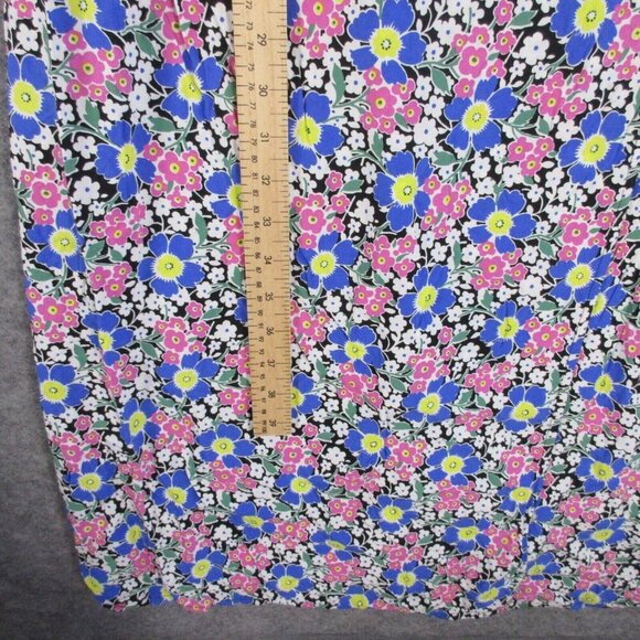 J. Crew Floral Wrap Midi Dress - Picture 8 of 14